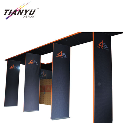 Pameran Sistem Berdiri Tampilan Booth dengan Aluminium Profil dan Wall Panel Perdagangan Tampilkan Booth