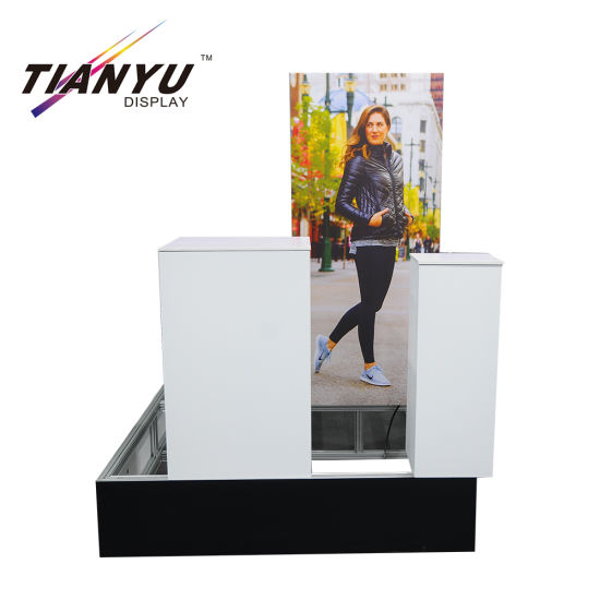 3x3m Pameran berdiri Tampilan Dagang Tampilkan Booth Aluminium Profil