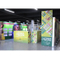 Pameran Tampilan Booth Kontraktor melar Fabric Trade Show Backdrop