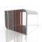 3 * 6 Pameran Aluminium Booth Trade Show Flooring Adil Stall Dedikasikan Gratis Desain
