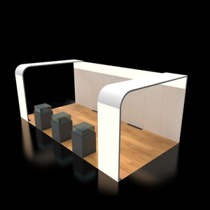 10X20FT Modular Trade Show Menampilkan untuk Booth Pameran dengan Desain Grafis