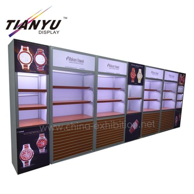 Desain baru Modular Ringan Portabel Watch Perdagangan Tampilkan 3X6 Exhibition Booth
